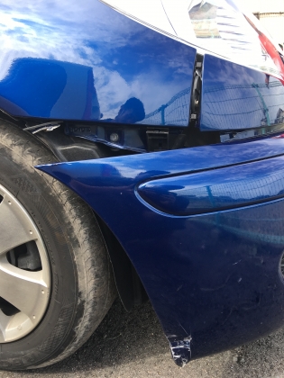 ファンカーゴ 事故修理