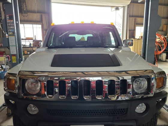 HUMMER エンジンオイル交換