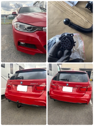 BMW3シリーズ ヒッチメンバー取付