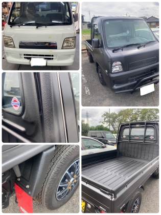 サンバー　全塗装