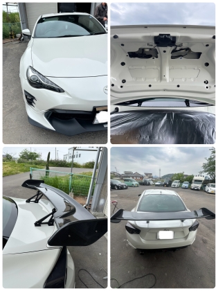 86 ウイング取付