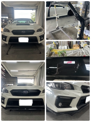 WRX フロントスパイダー取付