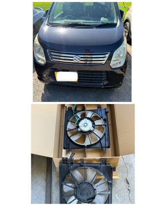 ワゴンR  エアコン修理